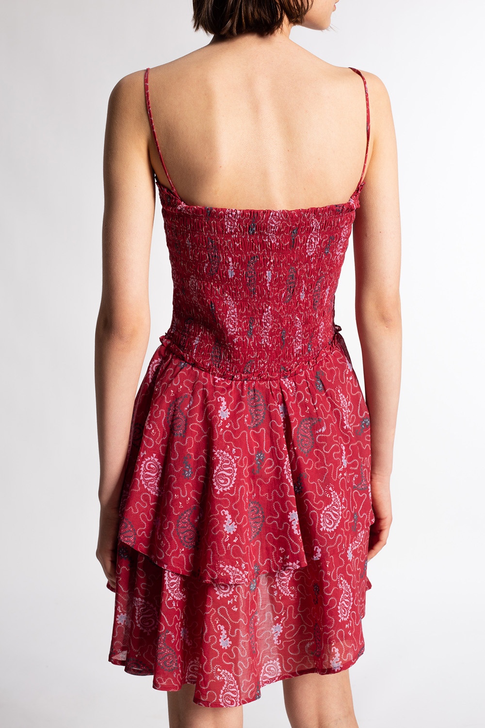 Patterned slip dress Isabel Marant Etoile - silk bandana
